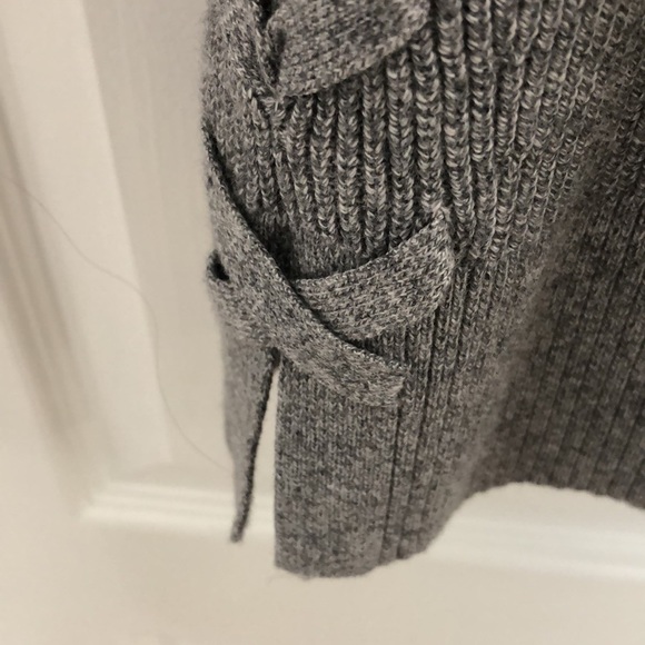 Banana Republic Petite Open Cardigan Braid detail MP, NWT - Picture 2 of 8